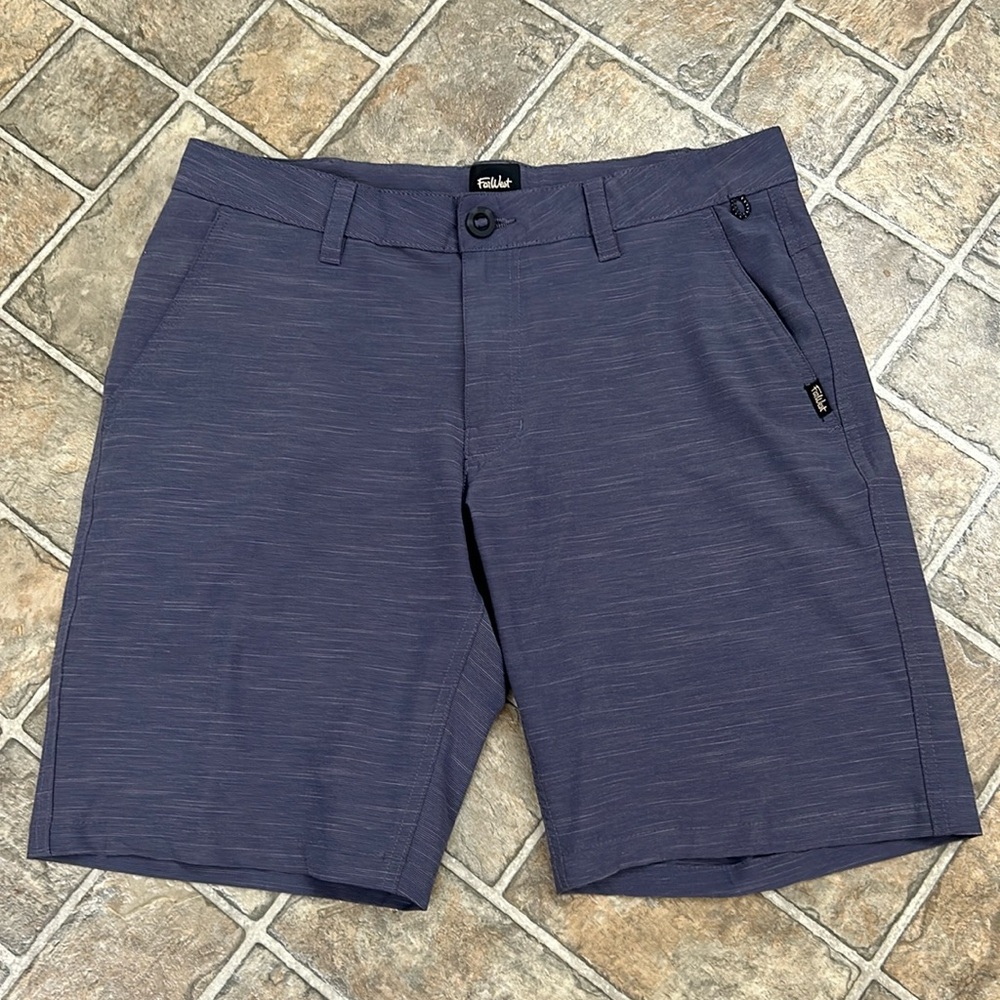Far West Men’s Hybrid Shorts Mesh Pockets Quick Dry